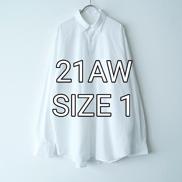 21AW COMOLI 新型コモリシャツ Size1