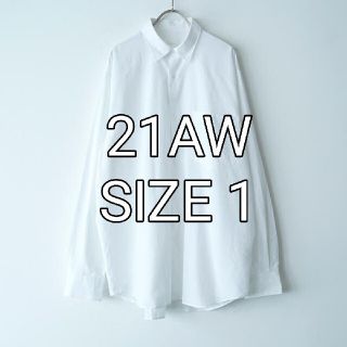 コモリ(COMOLI)の21AW COMOLI 新型コモリシャツ Size1(シャツ)