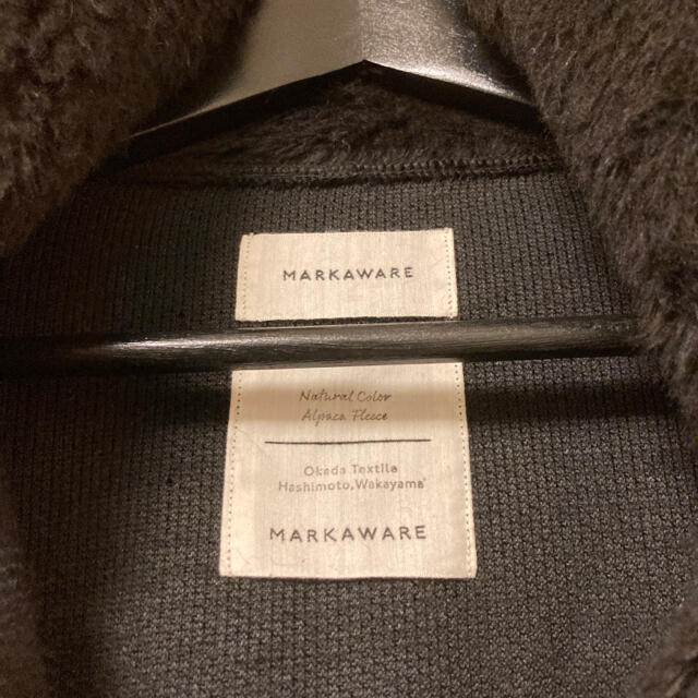 MARKAWEAR - マーカウェア アルパカスポーツカーディガン フリース