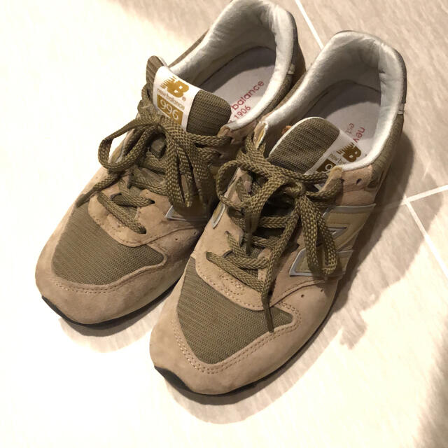 靴/シューズNEW BALANCE M996JC5 J.CREW TAUPE GOLD レア