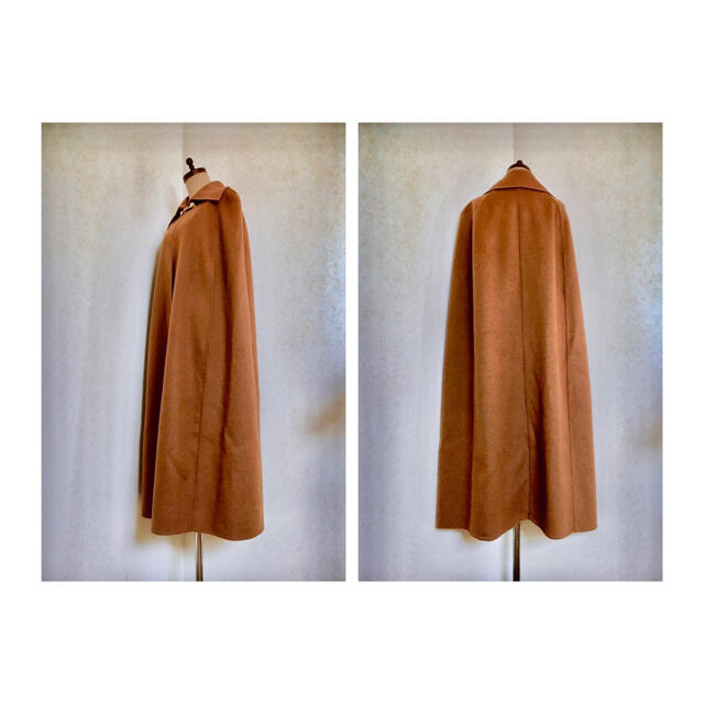 DEUXIEME CLASSE(ドゥーズィエムクラス)の2021AW MICHAEL KORS Wool Cape ケープ コート レディースのジャケット/アウター(ポンチョ)の商品写真