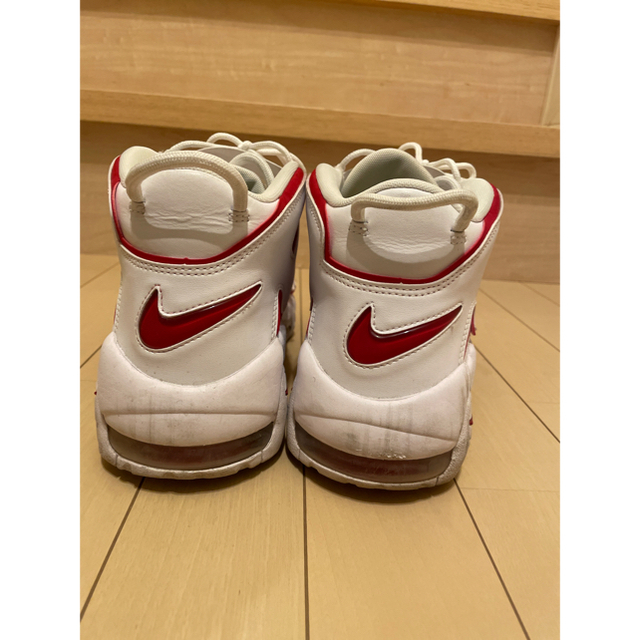 NIKE(ナイキ)のNIKE AIR MORE UPTEMPO WHITE/VARSITY RED メンズの靴/シューズ(スニーカー)の商品写真