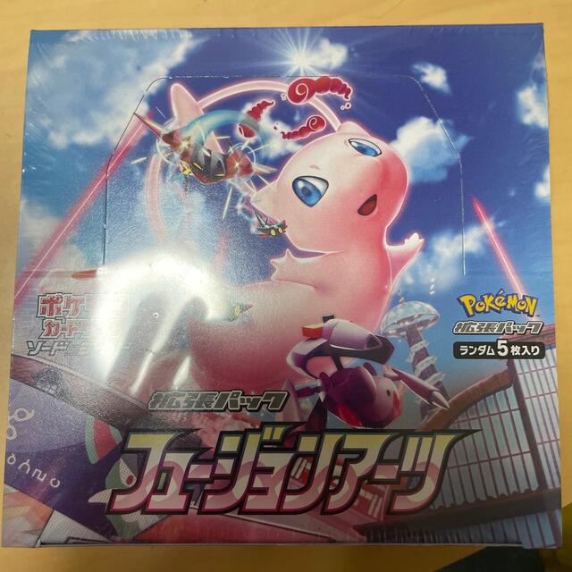 人気急上昇】 ポケモンカード フュージョンアーツ 1box シュリンク付き