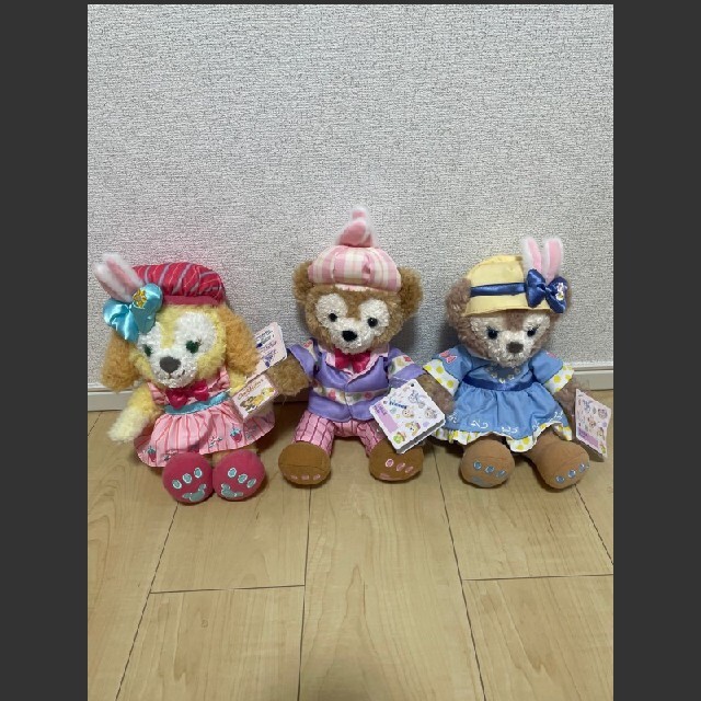 上海ディズニー　ぬいぐるみSS　セット