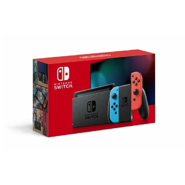 Nintendo Switch(ニンテンドースイッチ)のNintendo Switch 本体Joy-Con(L) ブルー/(R) レッド エンタメ/ホビーのゲームソフト/ゲーム機本体(家庭用ゲーム機本体)の商品写真