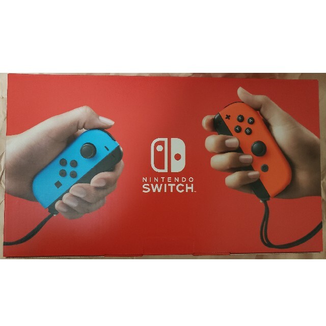 Nintendo Switch(ニンテンドースイッチ)のNintendo Switch 本体Joy-Con(L) ブルー/(R) レッド エンタメ/ホビーのゲームソフト/ゲーム機本体(家庭用ゲーム機本体)の商品写真