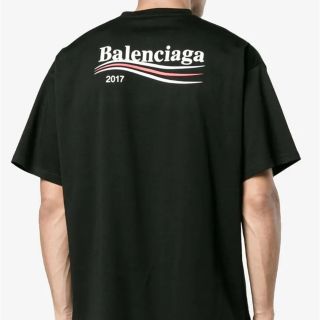 バレンシアガ(Balenciaga)のバレンシアガ BALENCIAGA キャンペーンロゴ　Tシャツ(Tシャツ/カットソー(半袖/袖なし))