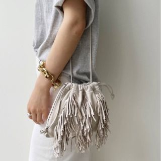 アパルトモンドゥーズィエムクラス(L'Appartement DEUXIEME CLASSE)のまさくれ様ご専用【GOOD GRIEF!】Fringe mini Bag(ショルダーバッグ)