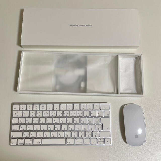 Apple(アップル)のApple Magic Keyboard  Magic Mouse2 スマホ/家電/カメラのPC/タブレット(PC周辺機器)の商品写真