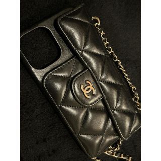 シャネル(CHANEL)のCHANEL iPhone 12Pro ケース　17万しました。(iPhoneケース)