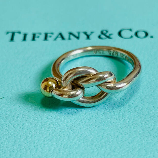 Tiffany & Co.(ティファニー)の値下げ中:Tiffany&Co. ティファニー リング 指輪 シルバー ゴールド レディースのアクセサリー(リング(指輪))の商品写真