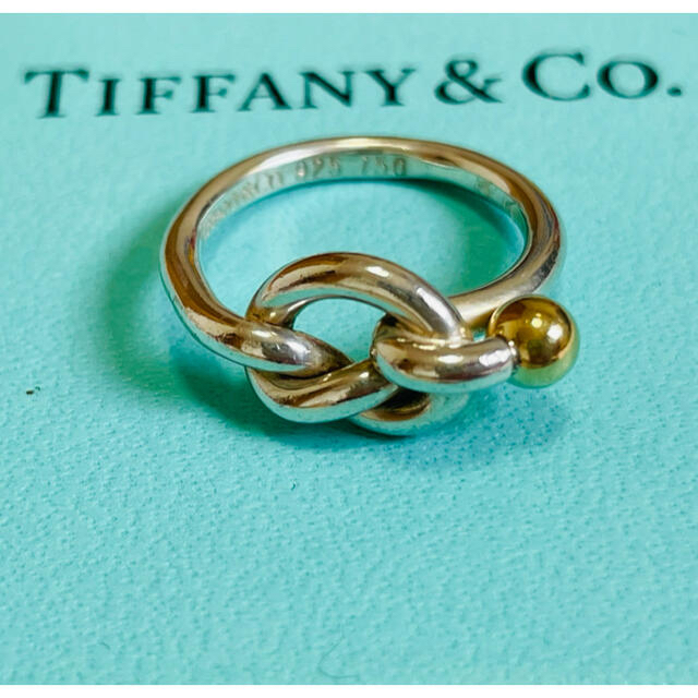 Tiffany & Co.(ティファニー)の値下げ中:Tiffany&Co. ティファニー リング 指輪 シルバー ゴールド レディースのアクセサリー(リング(指輪))の商品写真