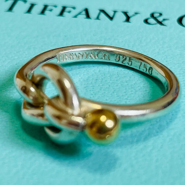 Tiffany & Co.(ティファニー)の値下げ中:Tiffany&Co. ティファニー リング 指輪 シルバー ゴールド レディースのアクセサリー(リング(指輪))の商品写真