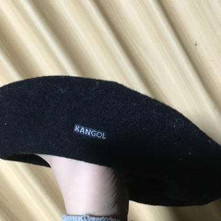アースミュージックアンドエコロジー(earth music & ecology)のKANGOL黒ベレー帽(ハンチング/ベレー帽)
