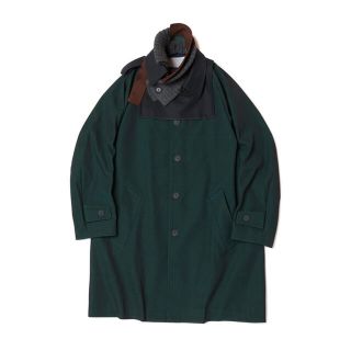 カラー(kolor)のkolor 21AW 直営店限定 Neck Docking Coat 1(ステンカラーコート)