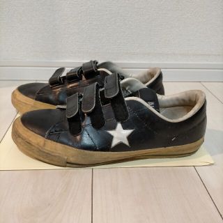 コンバース(CONVERSE)のコンバース　オールスター　黒スニーカー　9 1/2(スニーカー)