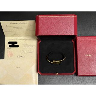 カルティエ(Cartier)のカルティエ　ジュストアンクル　イエローゴールド(ブレスレット/バングル)