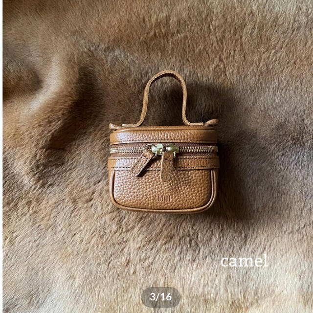 chiiiibag Micro Vanity  キャメル　新品未使用⭐︎