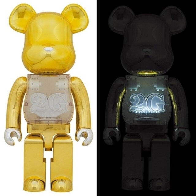 BE@RBRICK 2G REVERSE 1000％ ベアブリックフィギュア