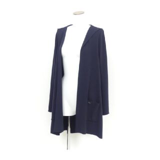 FOXEY - フォクシー ロングカーディガン ミッドナイトネイビー 40の