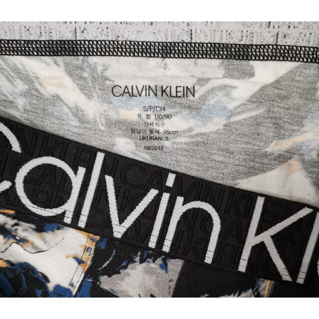 Calvin Klein(カルバンクライン)のカルバンクライン　新品　メンズ　ボクサーパンツ(バード/ホワイトS) メンズのアンダーウェア(ボクサーパンツ)の商品写真