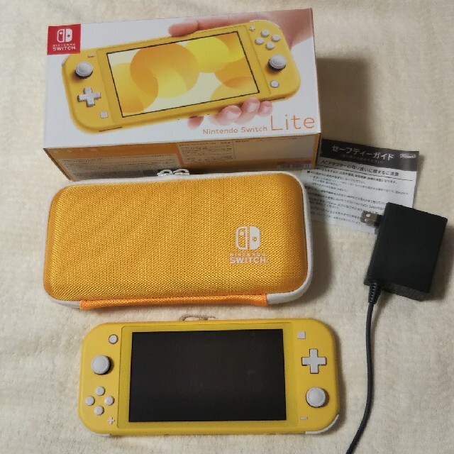 Nintendo Switch Lite イエロー ケース付