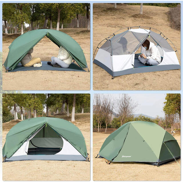 期間限定価格！ テント 2人用 キャンプテント アウトドアテント:保障できる