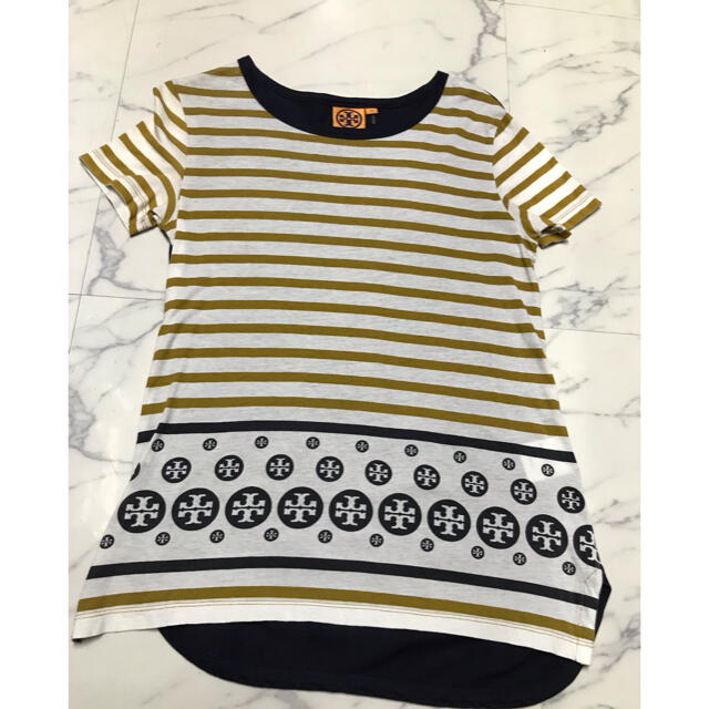 Tory Burch(トリーバーチ)のトリーバーチ　カットソー　Tシャツ レディースのトップス(Tシャツ(半袖/袖なし))の商品写真