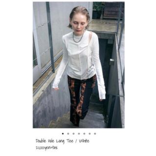 トーガ(TOGA)のPERVERZE double slit long tee (Tシャツ(長袖/七分))