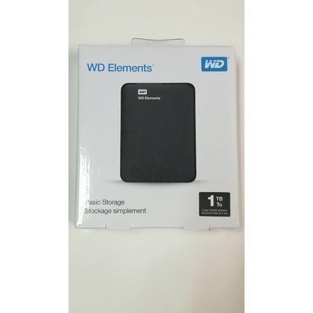 WD ウエスタンデジタル ポータブル HDD 1TB USB3.0