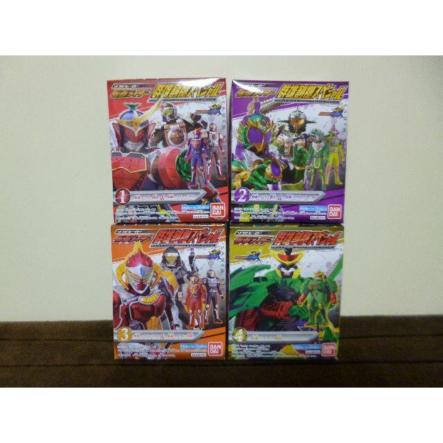 ☆仮面ライダー ソフビヒーロー 群雄割拠スペシャルフィギュア 全４種☆ラスト