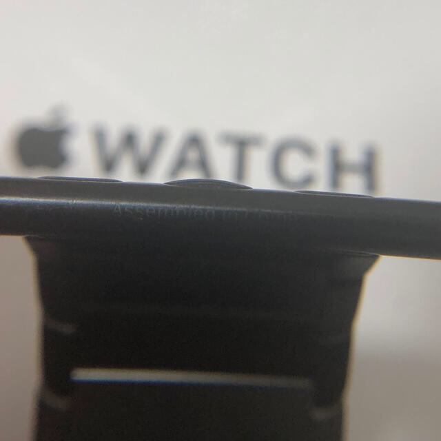純正美品 apple watch 40mm リンクブレスレット スペースブラック 純正美品 apple watch 40mm リンクブレスレット スペースブラック