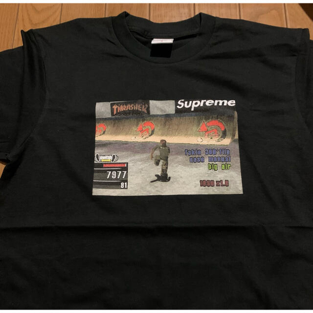 Supreme(シュプリーム)の最安値　Supreme Thrasher Game TeeBLACK Ssize メンズのトップス(Tシャツ/カットソー(半袖/袖なし))の商品写真