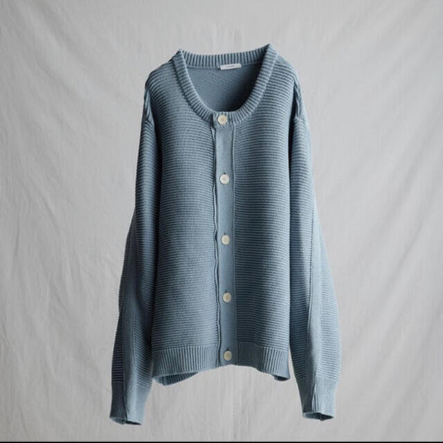 即日発送】LIDNM LOOP YARN WIDE CARDIGAN ブルー ほしい物ランキング ...