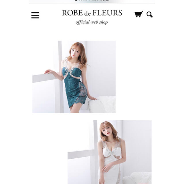 AngelR(エンジェルアール)のローブドフルール グロッシー レディースのフォーマル/ドレス(ナイトドレス)の商品写真