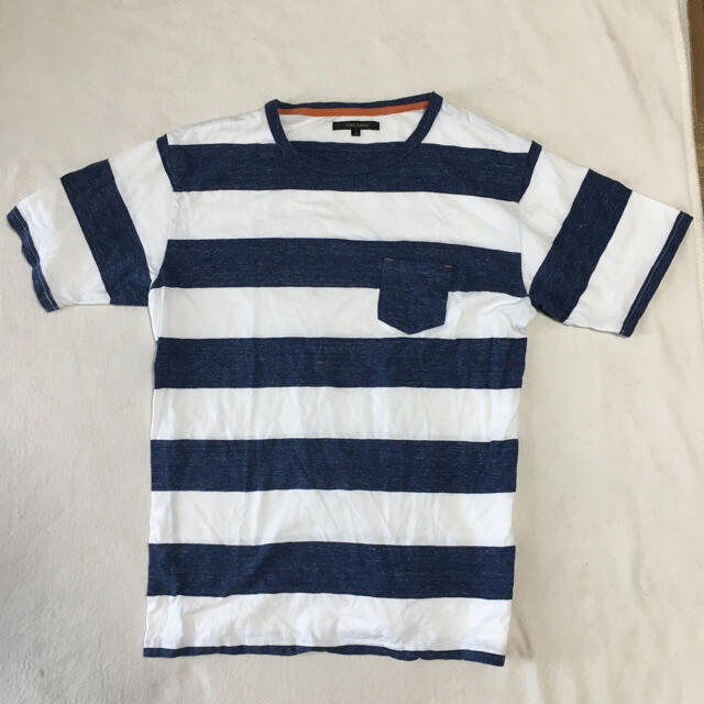 UNIQLO(ユニクロ)のメンズ　トップス　半袖　Tシャツ　４枚セット　ボーダー　無地　ユニクロ メンズのトップス(Tシャツ/カットソー(半袖/袖なし))の商品写真