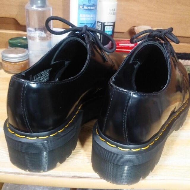 Dr.Martens(ドクターマーチン)の美品 ドクターマーチン QUAD 1461 27cm 厚底 Dr.Martens メンズの靴/シューズ(ブーツ)の商品写真