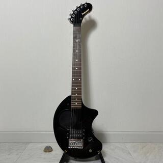 フェルナンデス(Fernandes)の美品 動作品 ZO-3 アンプ内臓 ギター ブラック フェルナンデス(エレキギター)