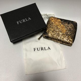 フルラ(Furla)のフルラ　お財布　グリッター　ゴールド(財布)