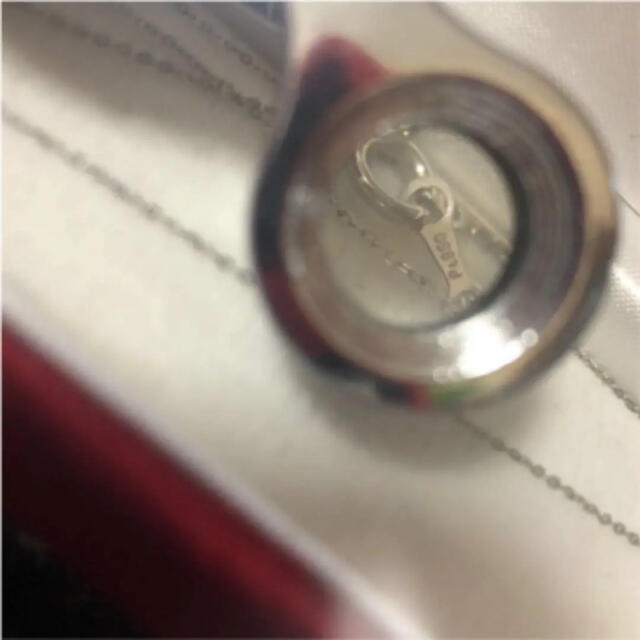pt850ネックレス pt900トップ 石1.50 値上げ予定 - ネックレス