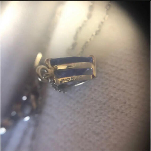 pt850ネックレス pt900トップ 石1.50 値上げ予定 - ネックレス