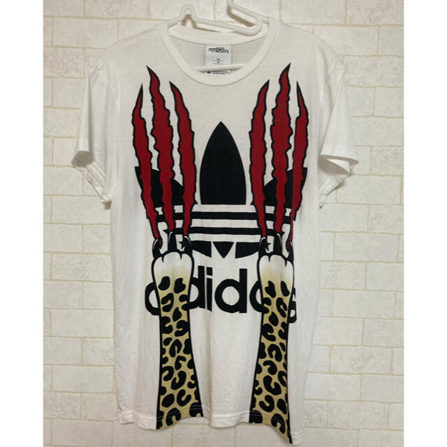 JEREMY SCOTT(ジェレミースコット)のadidas　ジェレミースコット　Tシャツ レディースのトップス(Tシャツ(半袖/袖なし))の商品写真