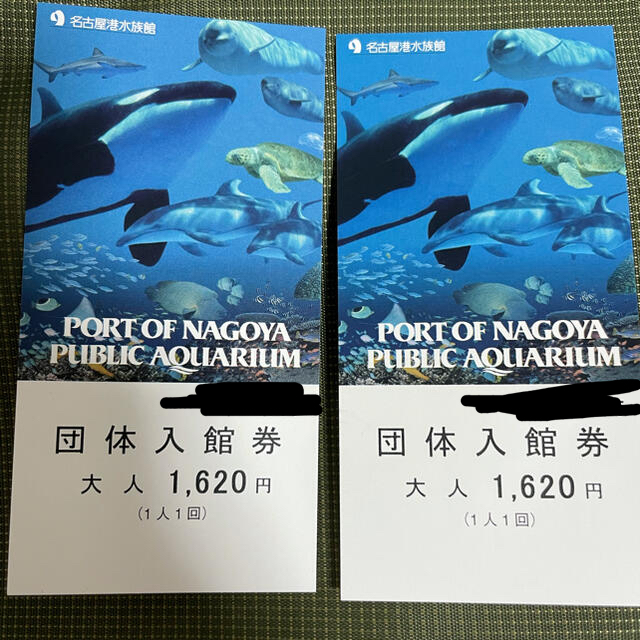名古屋港水族館チケットの通販 by ⭐️underマウンテン⭐️|ラクマ