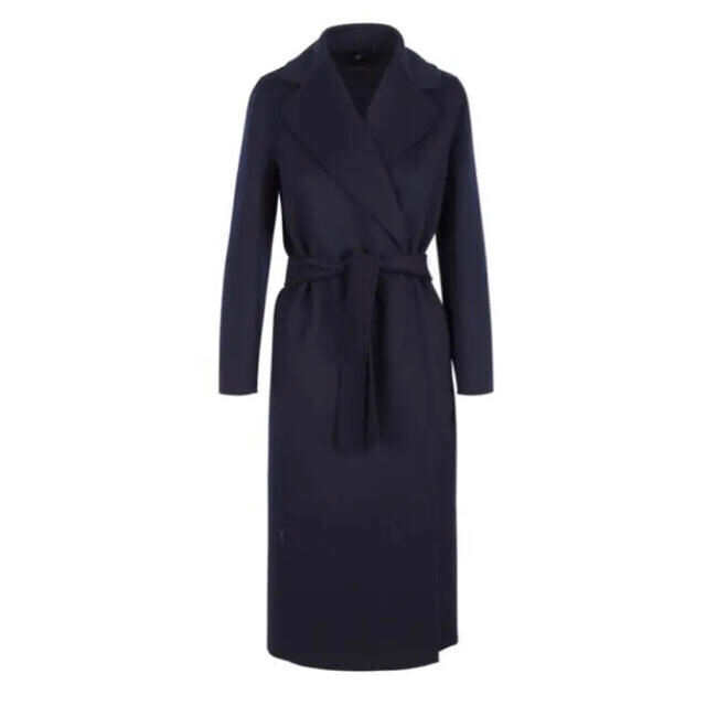 希少!!】 Max Mara - s maxmara POLDO ネイビー ロングコート