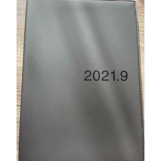 ムジルシリョウヒン(MUJI (無印良品))の無印良品　2021年9月はじまり　A 5サイズ　スケジュール帳(カレンダー/スケジュール)