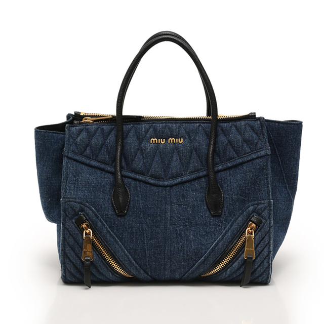 miumiu デニム バッグ レディース バッグ mizudo.com