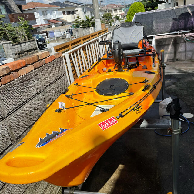 mont bell(モンベル)のRiot Kayaks マコ12 インパルスドライブ 足漕ぎ カヤック スポーツ/アウトドアのフィッシング(その他)の商品写真