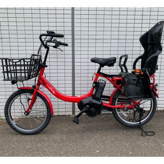 ヤマハ(ヤマハ)のYAMAHA PAS babby un 前後タイヤ新品　新基準電動アシスト自転車(自転車本体)