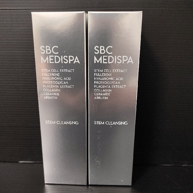 新品未開封　SBC MEDISPA ステムクレンジング　150g 二本セット コスメ/美容のスキンケア/基礎化粧品(クレンジング/メイク落とし)の商品写真