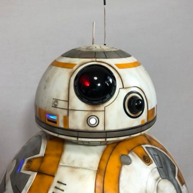 BB-8 プラモデル 1/2 スターウォーズ 塗装済み 電飾 完成品